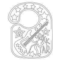 rock star bib